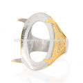 wholesale modis indonesia rings for men stainless steel fashion finger ring base to Cincin-lakilaki